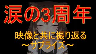 【祝】配信を始めて3周年アニバーサリー【にじさんじ】【文野環/野良猫】