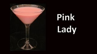 Pink Lady Drink Recipe HD