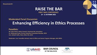 Panel Discussion: Enhancing Efficiency in Ethics Processes