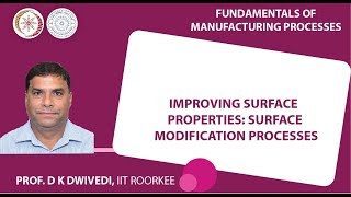 Improving surface properties: Surface modification processes