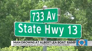 Law enforcement investigating the drowning of an Albert Lea man