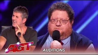 Kevin Schwartz: He's Nervous But This Comedian Proves Doubters Wrong! | America's Got Talent 2019