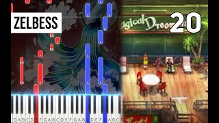 TPR - Zelbess (from Parallels) - 20 - Chrono Cross Piano Tutorial | Note Chart