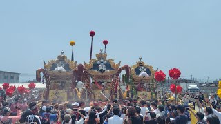 令和六年兵庫県姫路市広畑区県道広畑青山線鉄道交差部概成記念イベント　屋台渡り初め～練り合わせ