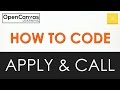 How to Code - JavaScript Apply & Call