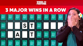 THIRD $100,000 WINNER IN A ROW! | Wheel of Fortune