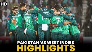 Highlights | Pakistan vs West Indies | ODI | PCB | MO2A