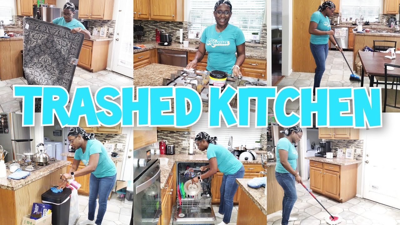 Extreme Kitchen Deep Cleaning Weekly Reset Youtube