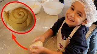 SWAN AND BECOMES BAKER MAKES HIS OWN BREAD! 🥖