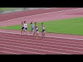 2017 08 06 　東医体　女子800m決勝