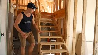 How to Install Temporary Stairs