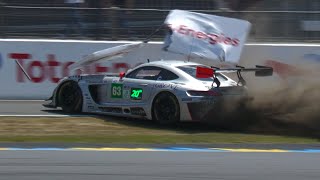 24H Le Mans 2025 - CRASHES, SPINS, PURE SOUND & ACTION