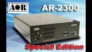 AOR AR-2300 Receiver - Special Edition - Commercial  applications.