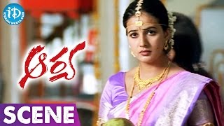 Arya Movie Scenes - Allu Arjun Fooling Anuradha Mehta || Siva Balaji || Sukumar || DSP