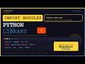 Python Modules & Standard Library in 10 Minutes (Beginner Guide)