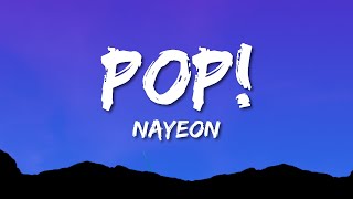 NAYEON POP Lyrics