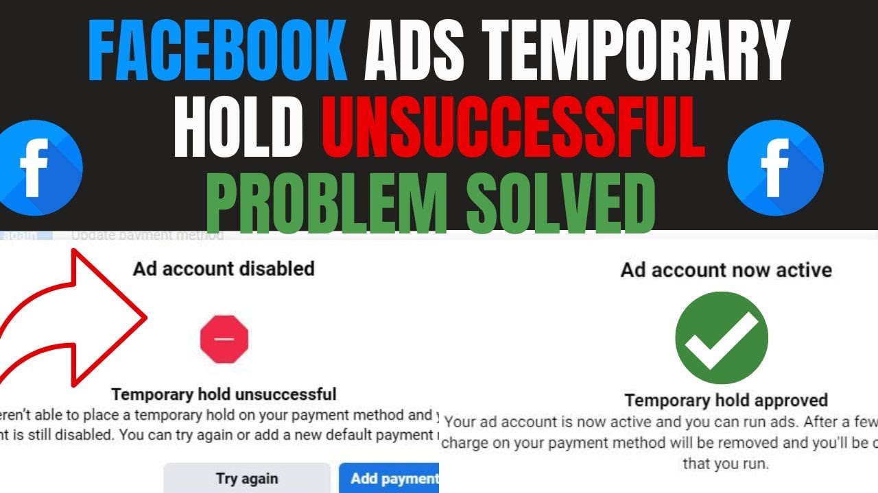 Temporary Hold Unsuccessful Problem Solved In 5 Mins - YouTube