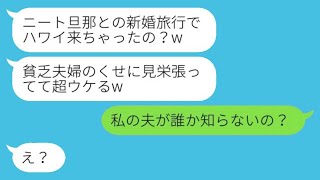 3年前に医者の婚約者を奪って絶縁した妹とハワイ旅行で再会。妹「貧乏夫婦が見栄を張って面白いw」→私の夫の正体を聞いた瞬間、妹夫婦が震え出した理由とはwww