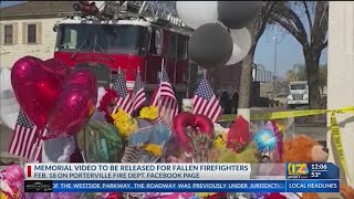Pre-recorded memorial service to honor lives of 2 Porterville firefighters killed a year ago