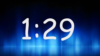 1:29 Minutes Timer / Countdown from 1min 29sec