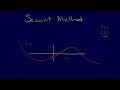 2.1.5 roots secant method