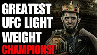 Is Your Favorite Fighter Among the TOP Lightweight Champions?