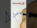 aashrith name signature signature started with a letter a letter signature best signature style