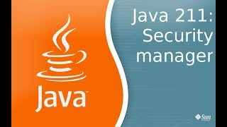 Java Lesson 211: Security Manager