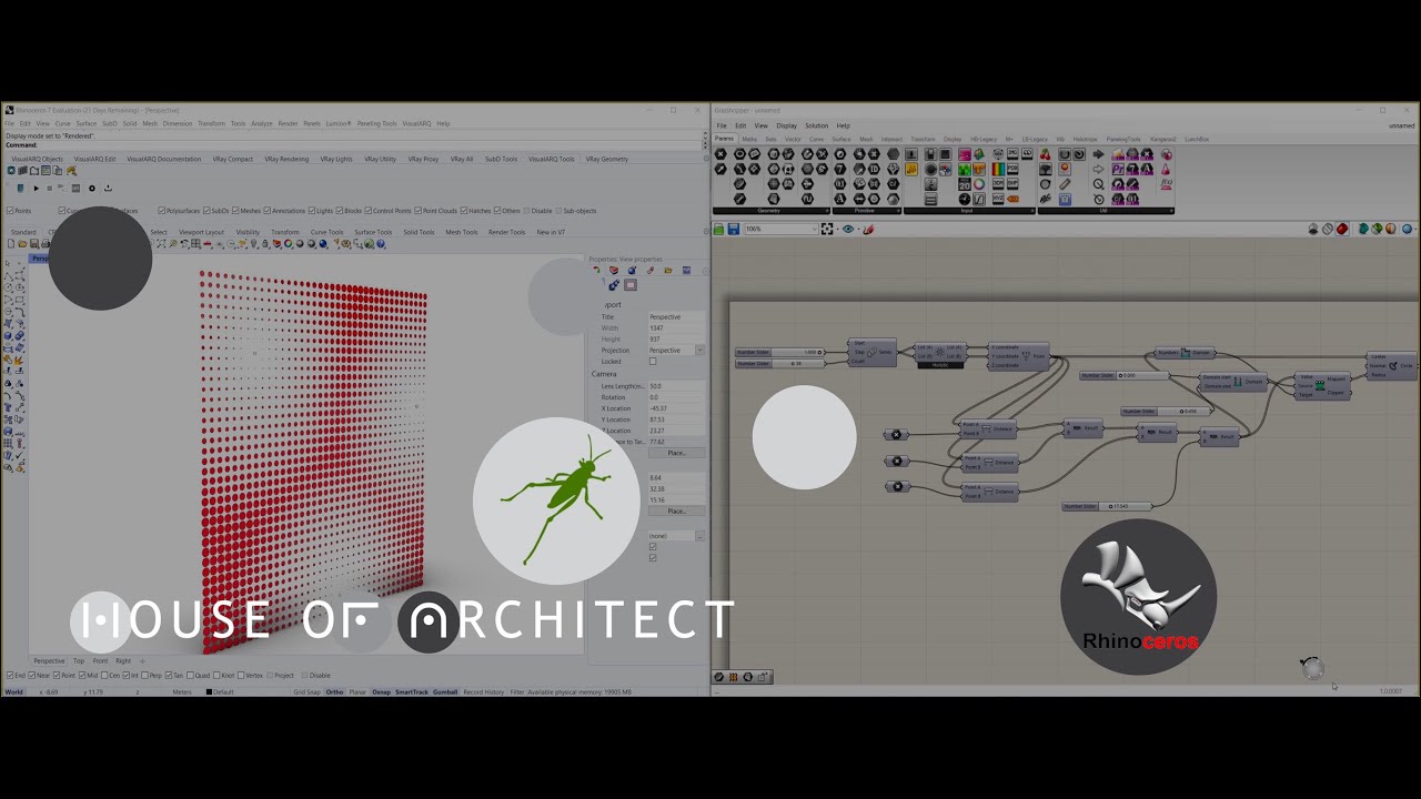 Rhino Tutorial Ep6 Point Attractor Youtube