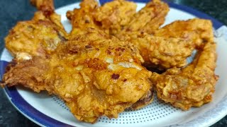 10 Mint Chicken fry recipe | Quick & Easy KFC style fried chicken | Crispy Chicken fry recipe