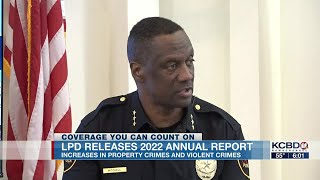 LPD report shows rise in property, violent crime for 2022
