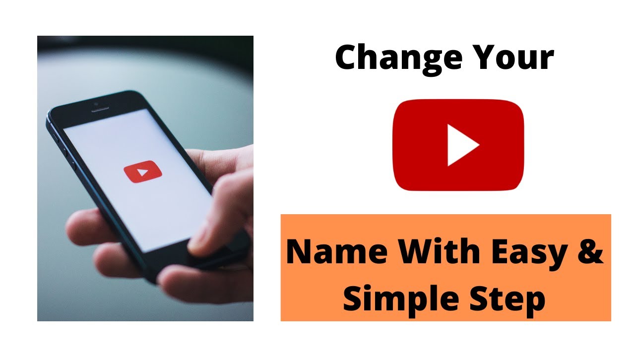 How To Change YouTube Channel Name Step By Step ||youtube Channel Name ...