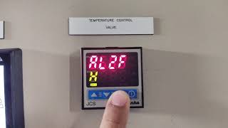 Setting JCS Shinko Temperature Control