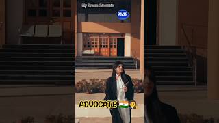 LADY ADVOCATE 💪😎🇮🇳🧑‍⚖️💐//#llb #law #students #shorts @mydreamadvocate2752