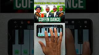 Coffin Dance Meme Song Piano || Cat Piano 🐱 || #coffindance #ytshorts  #catpiano #viral #shorts #yt