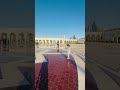 a breathtaking 360° view of qasr al watan’s majestic front yard in daylight 🏰✨ abudhabi