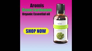 ArOmis Green Cardamom Essential Oil - USDA Certified Organic - 100% Pure