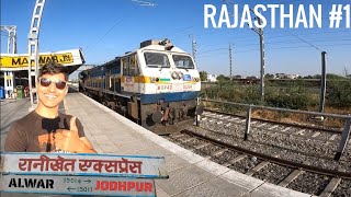 Journey in RANIKHET EXPRESS🚆 From ALWAR To JODHPUR 🏜 | Solo Trip In Rajasthan 🎒🚹