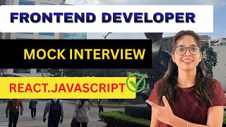 React.js Interview | Frontend Developer Interview | 0-1 Years | Javascript | React.js mock Interview