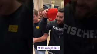 NELK lands in israel