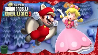 New Super Mario Bros. U Deluxe ᴴᴰ | World 4 (All Star Coins) Mario & Toadette
