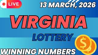 Virginia Day Lottery Results For - 13 Mar, 2026 - Pick 3 - Pick 4 - Pick 5 - Powerball - Cash4Life