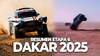 MINI VUELVE al TRIUNFO y CORTA la RACHA de TOYOTA - RESUMEN ETAPA 6 RALLY DAKAR 2025