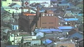 高塔山から見た若松市街地1985