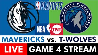 Mavericks vs. Timberwolves Live Streaming Scoreboard, Play-By-Play, Highlights | NBA Playoffs Game 4