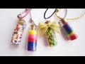 DIY | Miniature Bottle Charms - simplekidscrafts DIY | Miniature Bottle Charms - simplekidscrafts