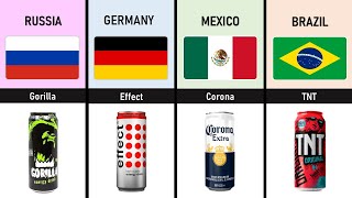 Energy Drinks From Different Countries