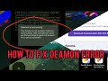 How to fix Daemon Error in Parallel Space.Daemon is not running??(2022)