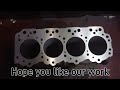 isuzu bad engine block rebuilding complete tutorial 4jb1