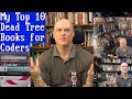 Top 10 Programming Books-Dead Tree Edition: Internet of Bugs Book Club + I prove(?) I'm not AI!!